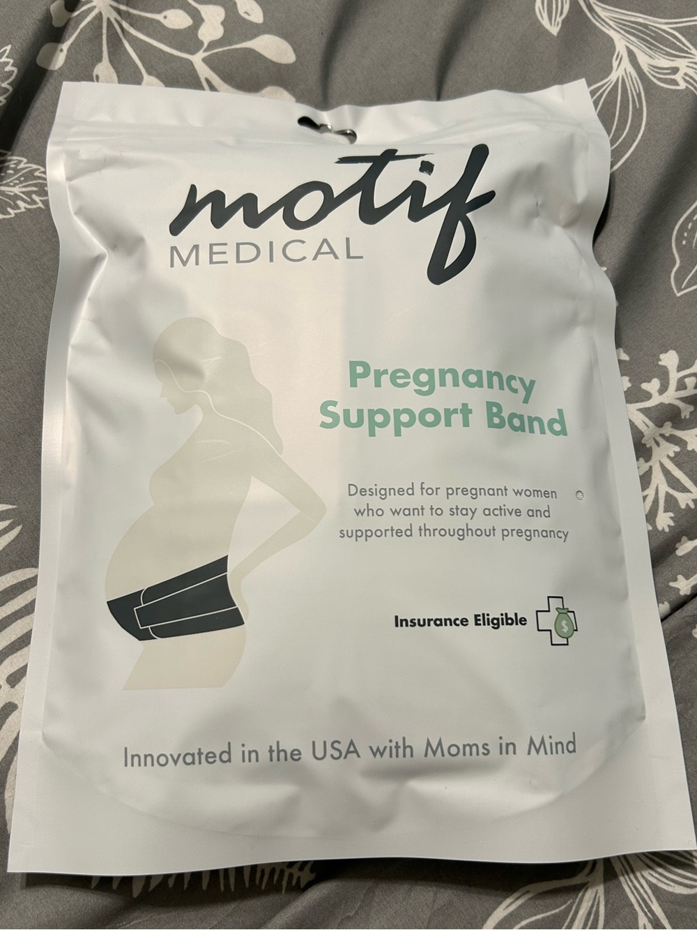 NEW Motif Medical Pregnancy Support Brace